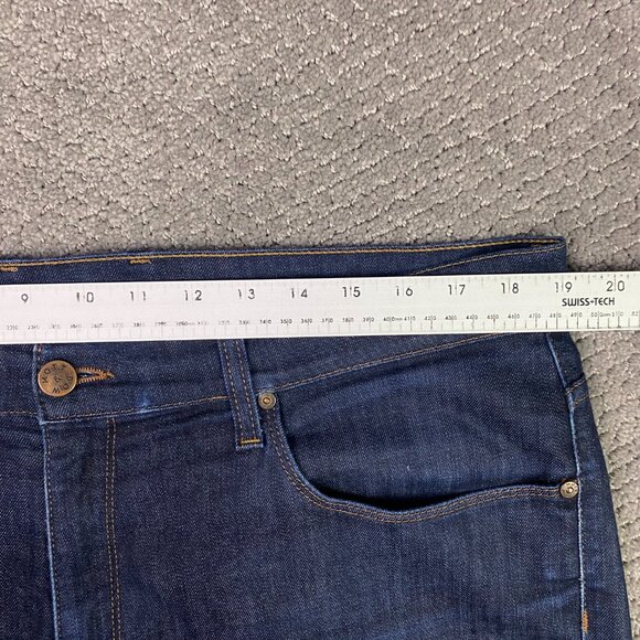 Mott & Bow Mosco Straight Jeans Men's 36 x 30 Measures 38 x 29 Stretch Blue and - Picture 13 of 16